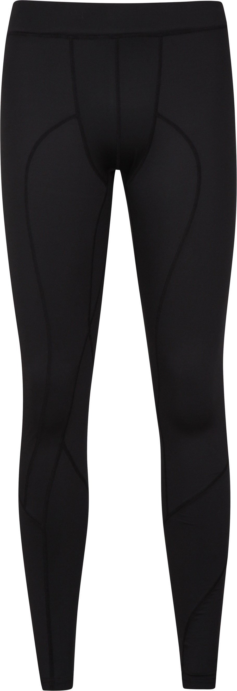 Mountain Warehouse Herren Lauf-Leggings (Schwarz)