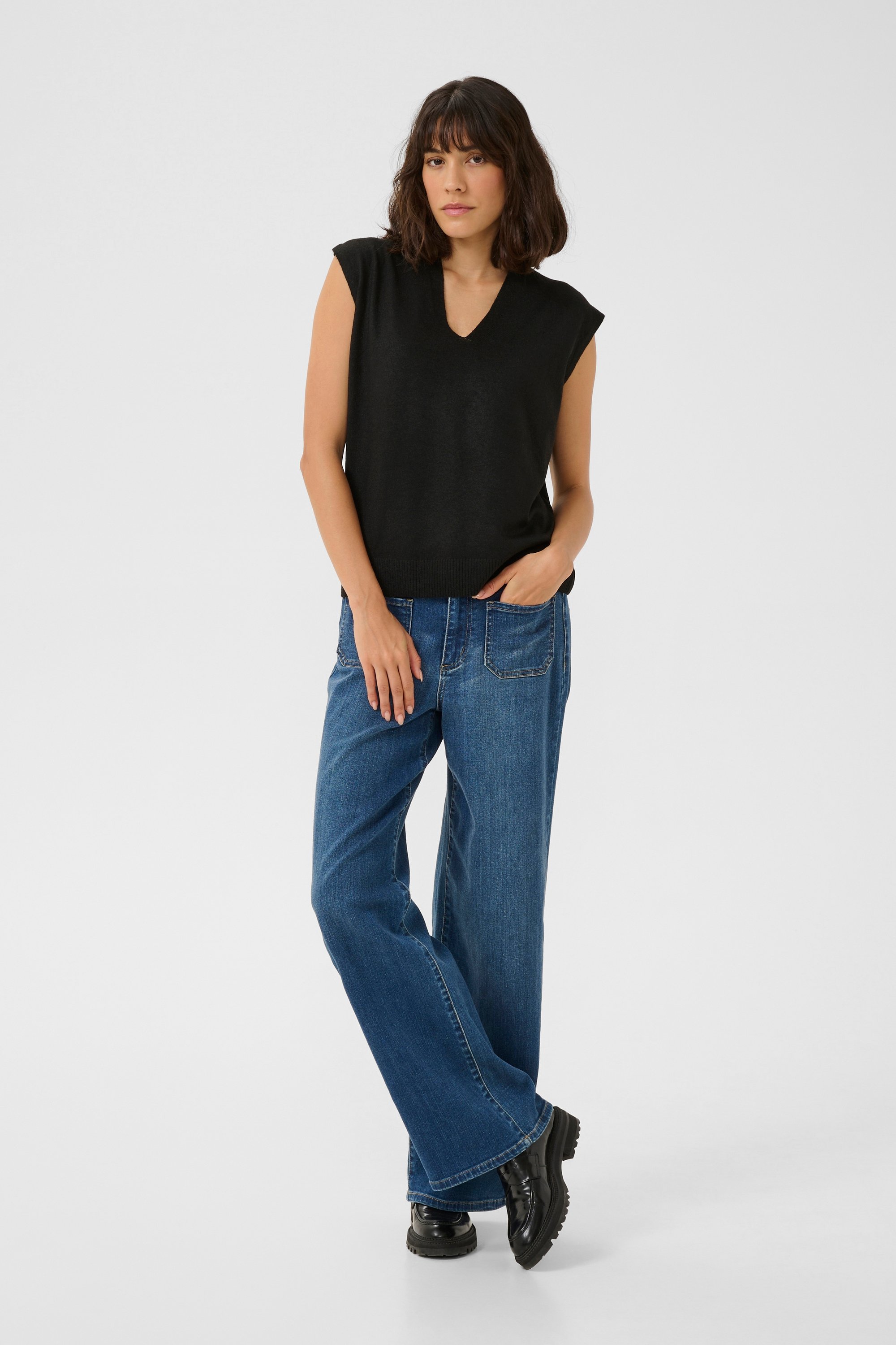 Stricktunika Regular fit black