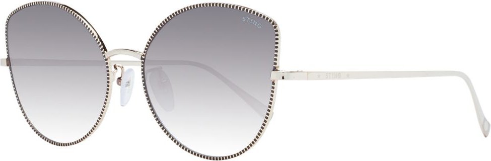 Cat Eye Sonnenbrillen mit Metallrahmen und Farbverlaufslinsen