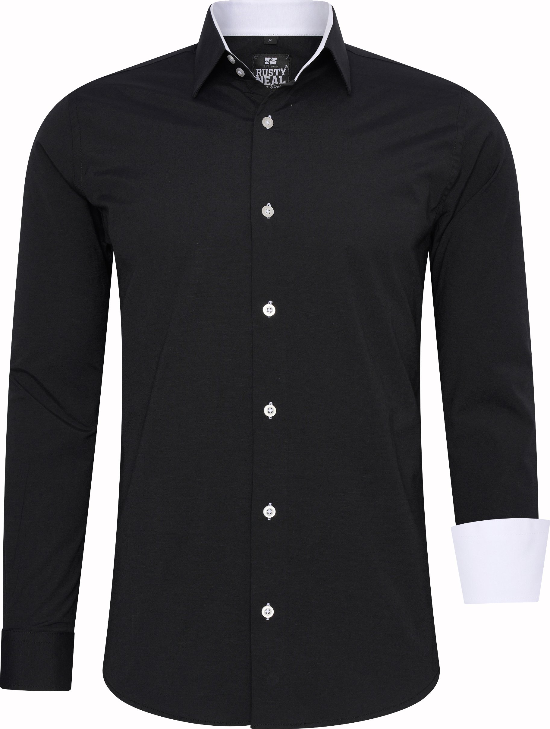 Business Hemd S - 6XL Slim Fit Premium Cotton-Stretch