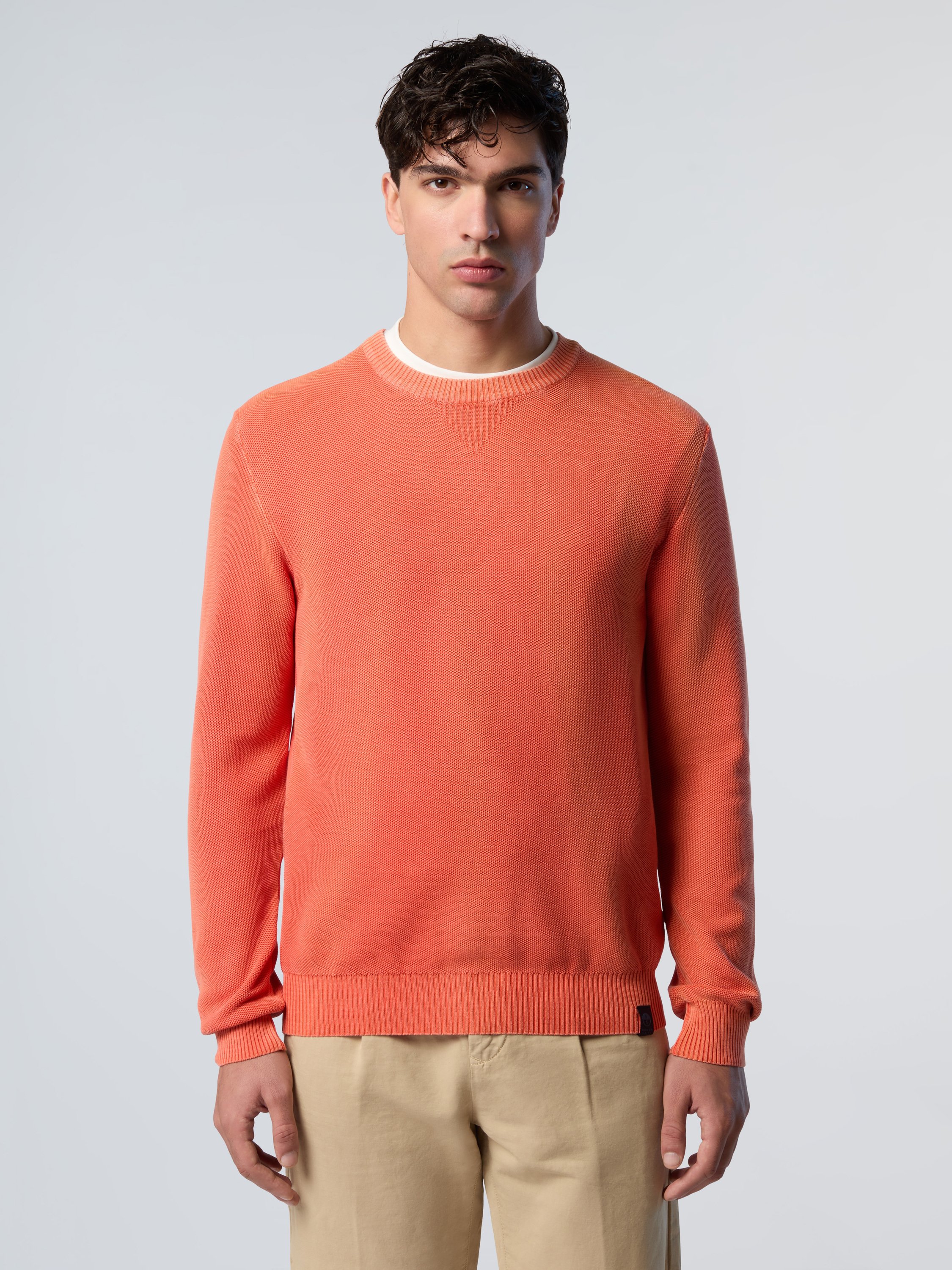North Sails Pullover Wabenförmiger Rundhalsausschnitt