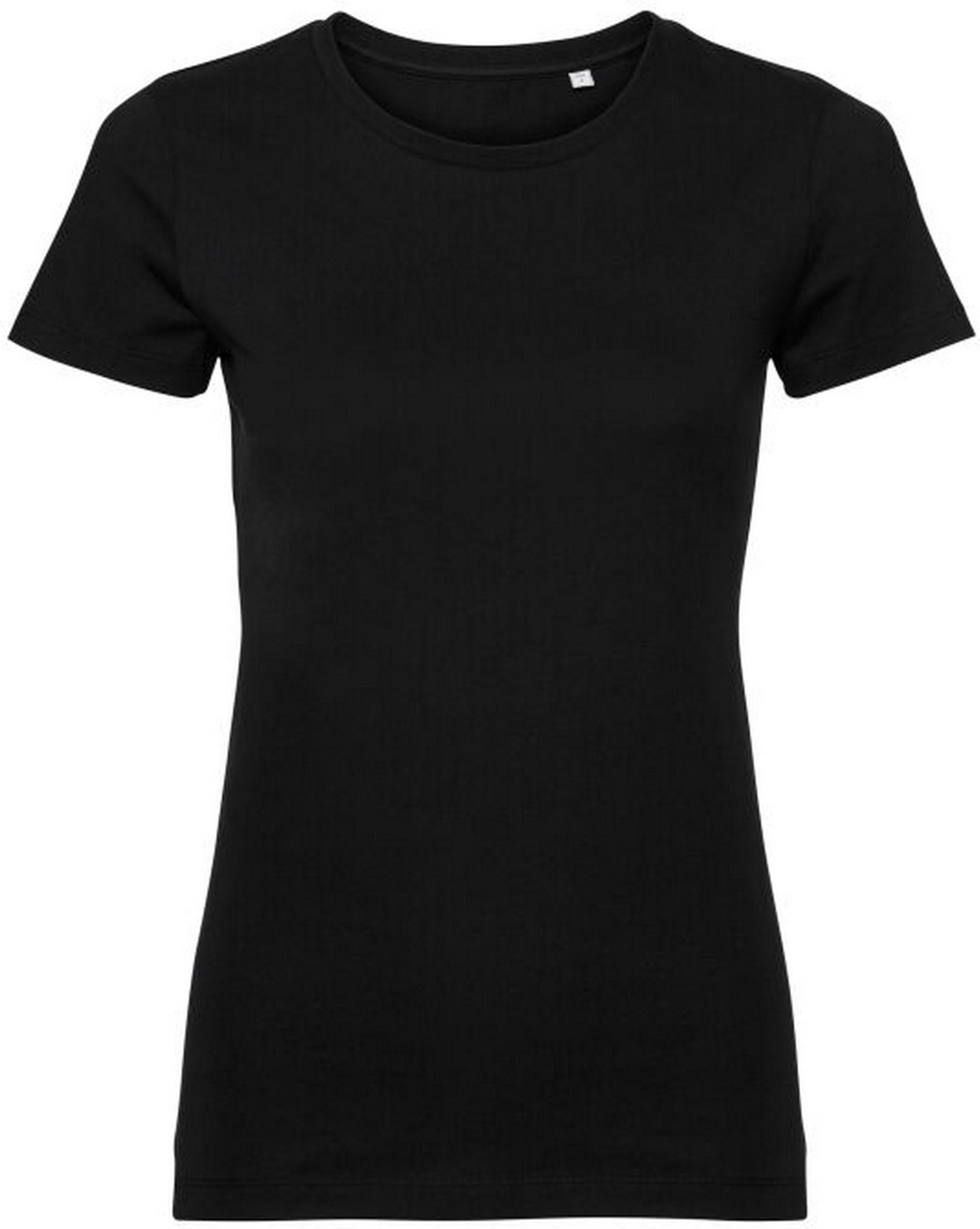 Russell - T-Shirt, Baumwolle aus biologischem Anbau für Damen (Schwarz)