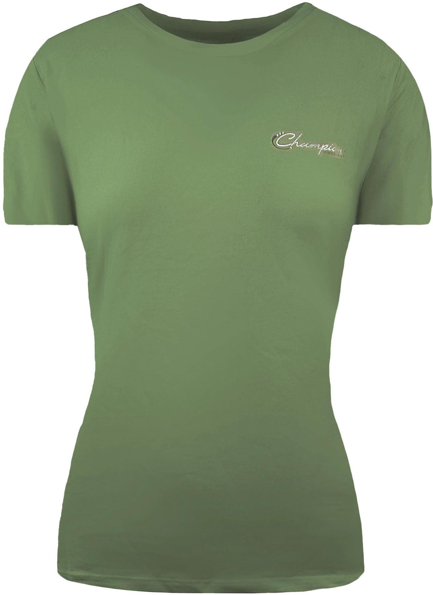 Champion Comfort Fit Womens Green T-Shirt