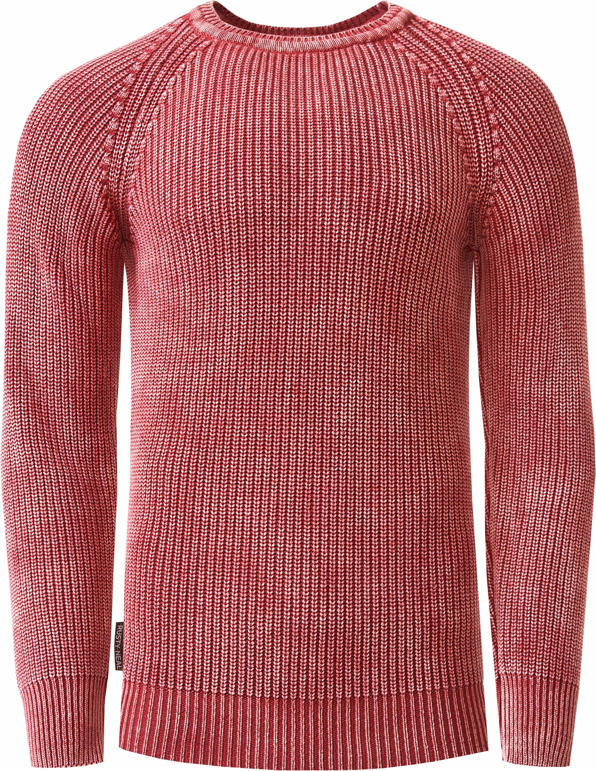 Verwaschener Strickpullover im Vintage Look