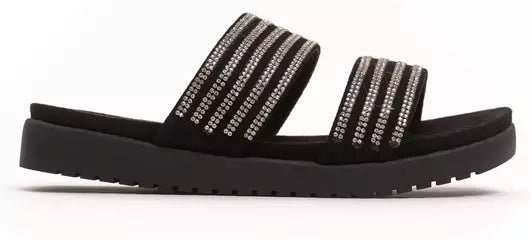 Péché Originel Silber Textil Damen Sandale