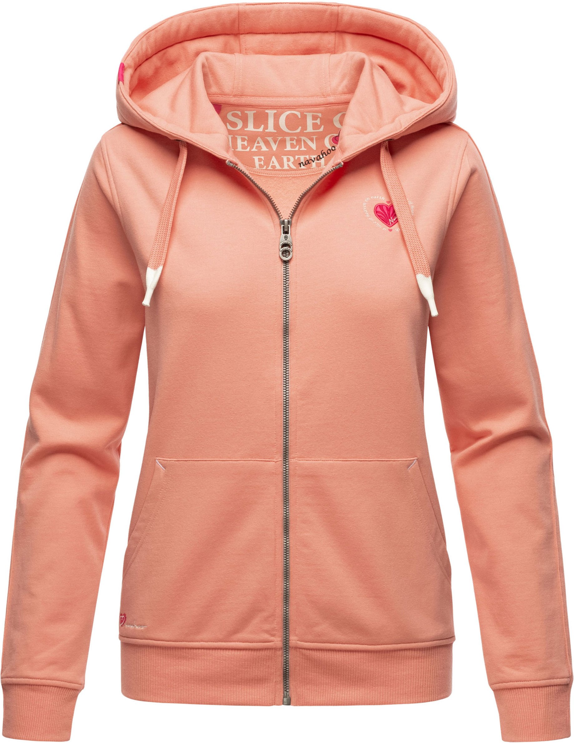 Thumbnail - Navahoo Damen Sweatjacke Cremetörtchen – Kuschelig & Stylisch