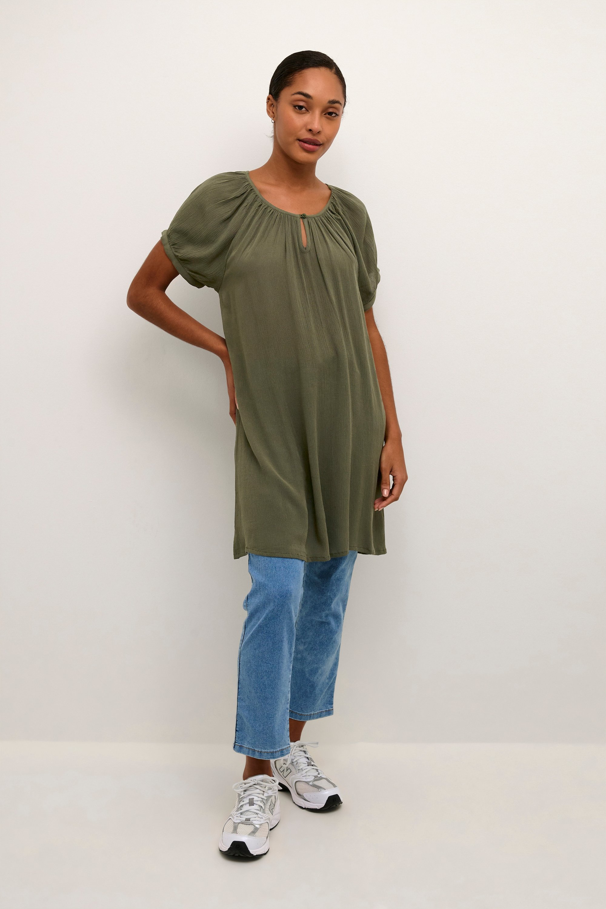 Tunika Regular fit green