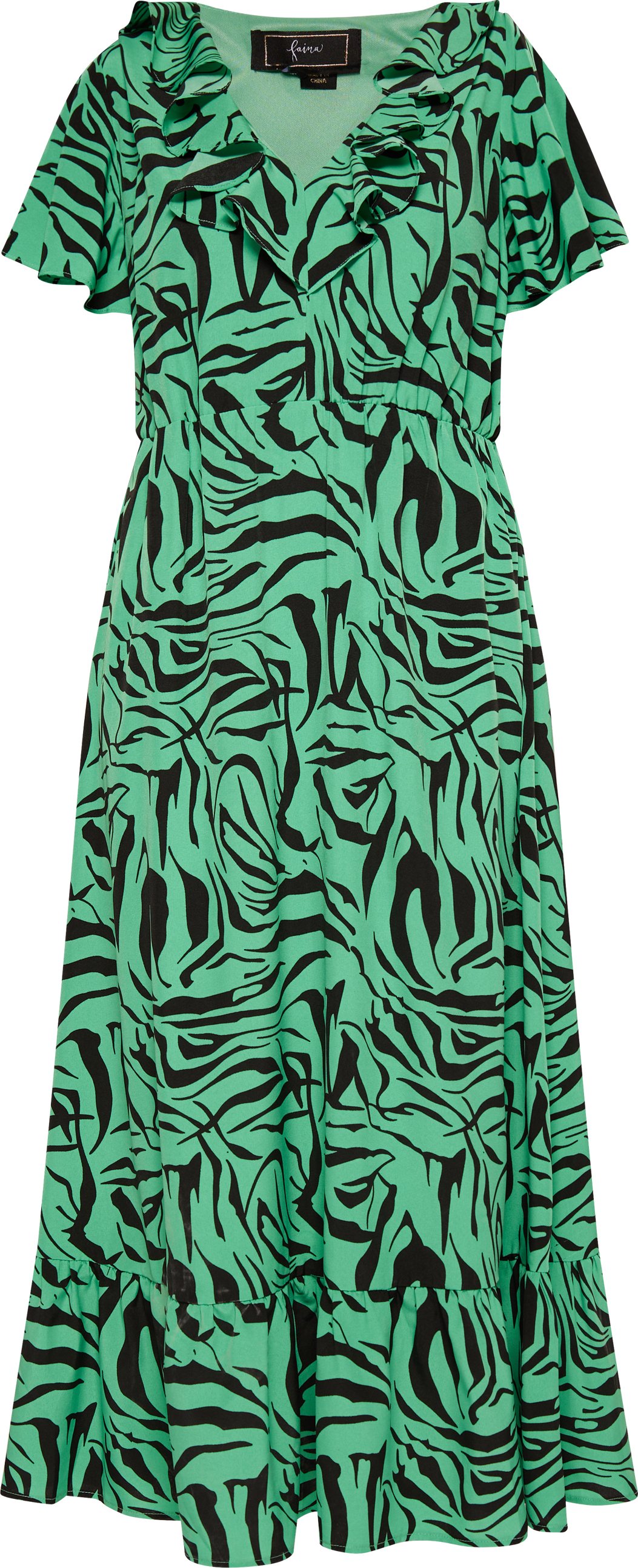 faina robe - imprimé zèbre caneva