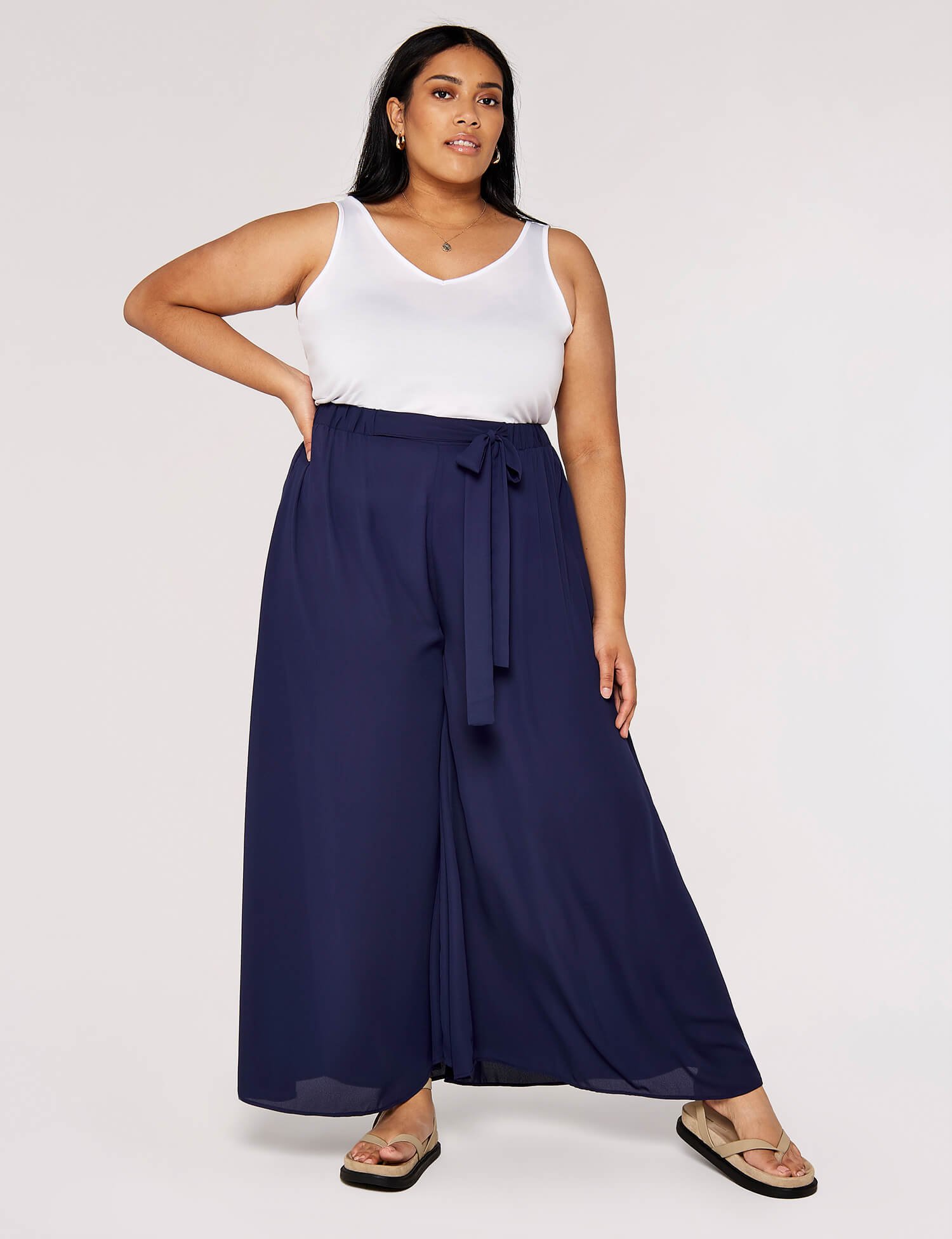 Apricot Palazzo-Hose