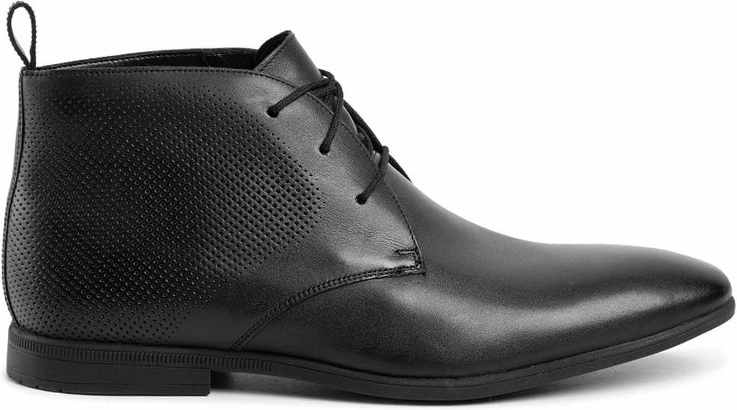 Clarks Bampton Up Herren Black Stiefel