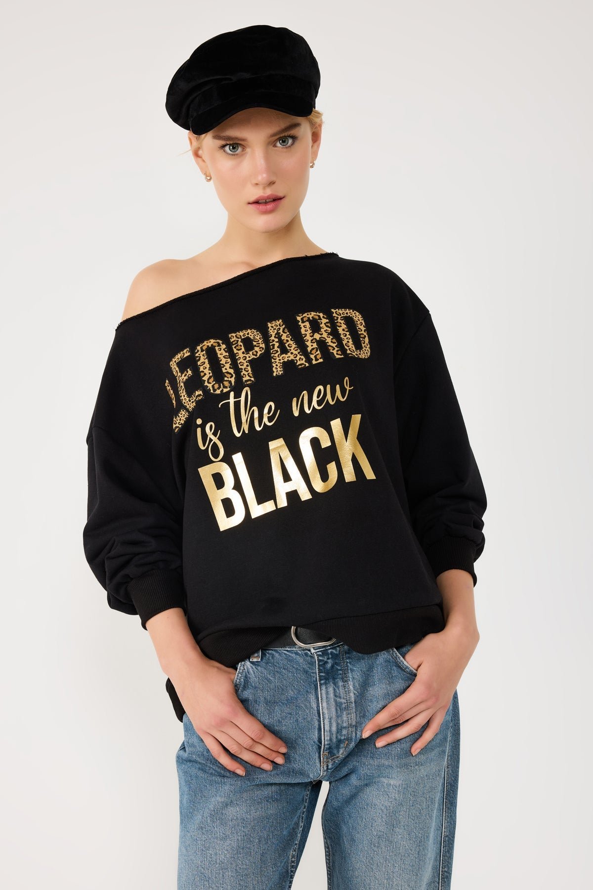 Leopard Komfort Sweatshirt