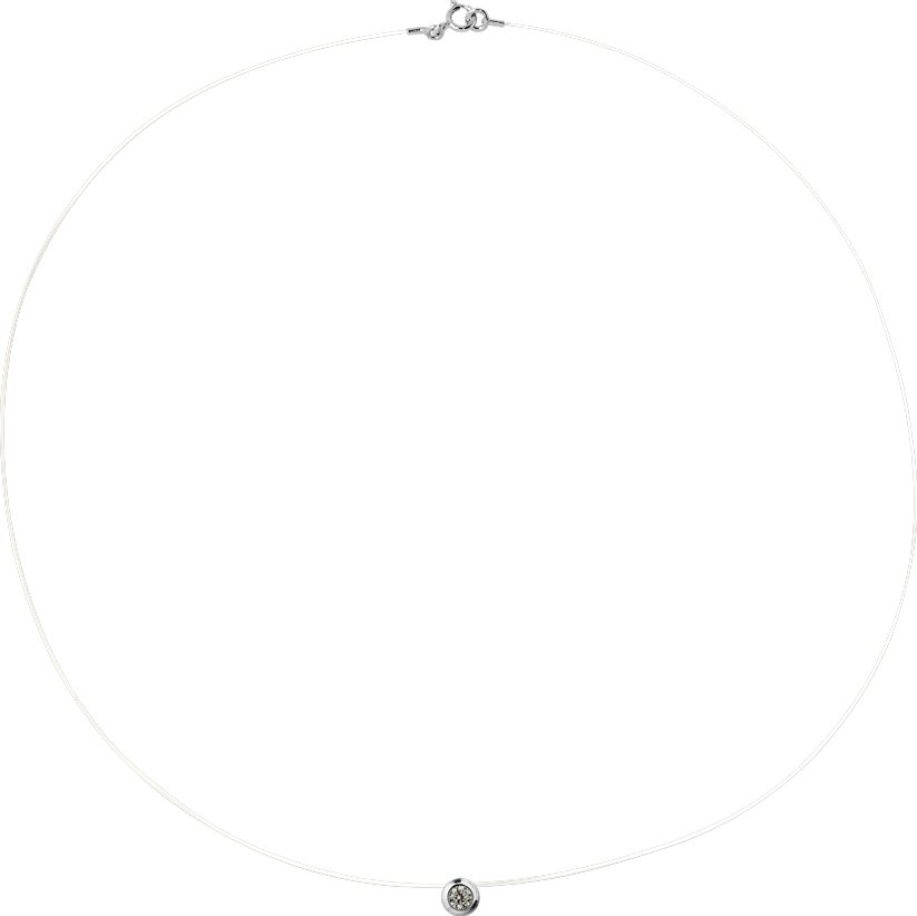 DIADEMA - Halskette - Schwarze Nacht - Kollektion Kristallperle