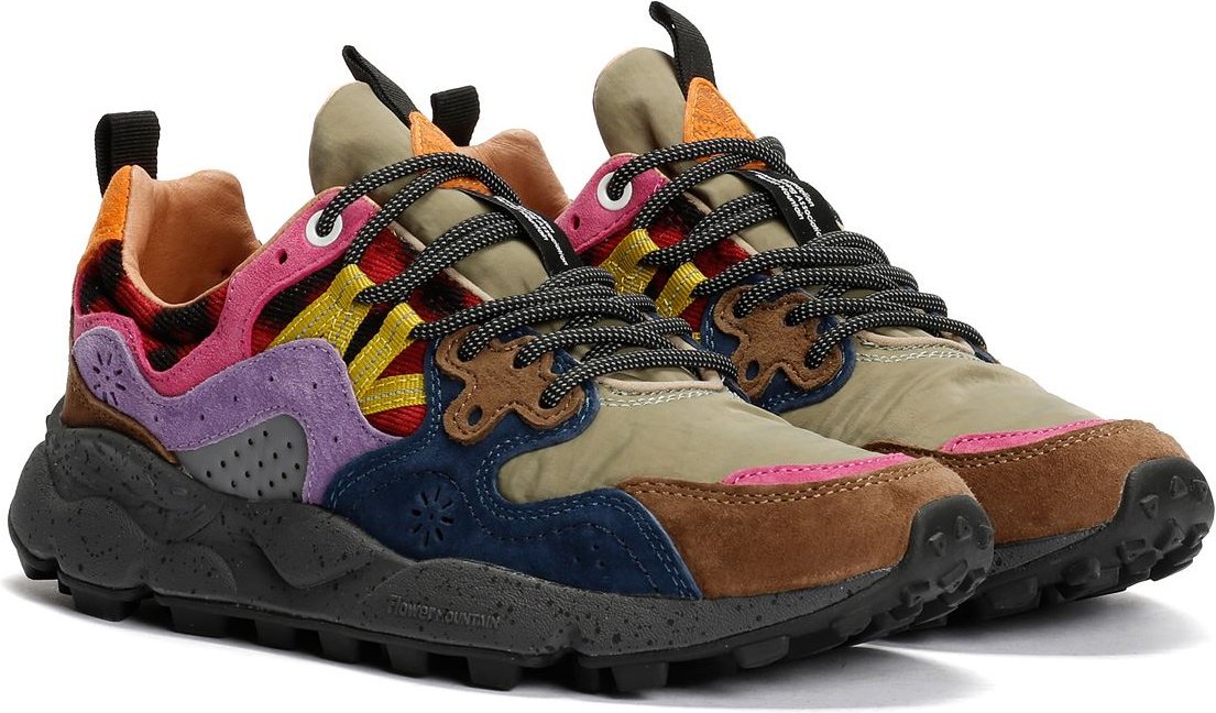 Flower Mountain Yamano 3 Damen Grüne Sneakers