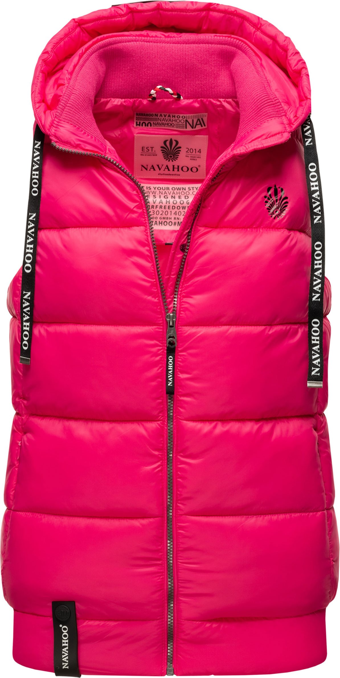 Thumbnail - Navahoo Damen Steppweste Kassidy – Leicht & Modern mit Kapuze