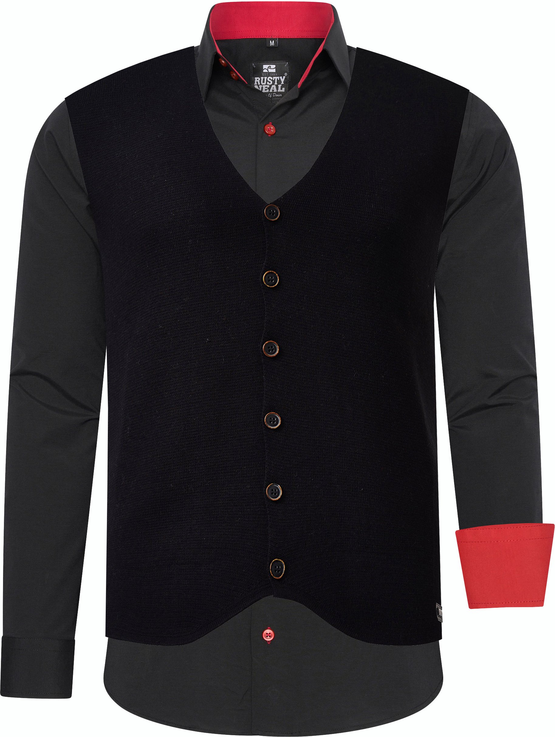 Hemd mit Weste 2er Set