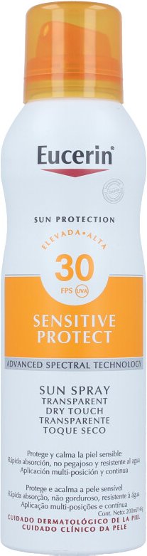 Sun Sensitive Protect Spray Transparent Dry Touch Spf30 200 ml