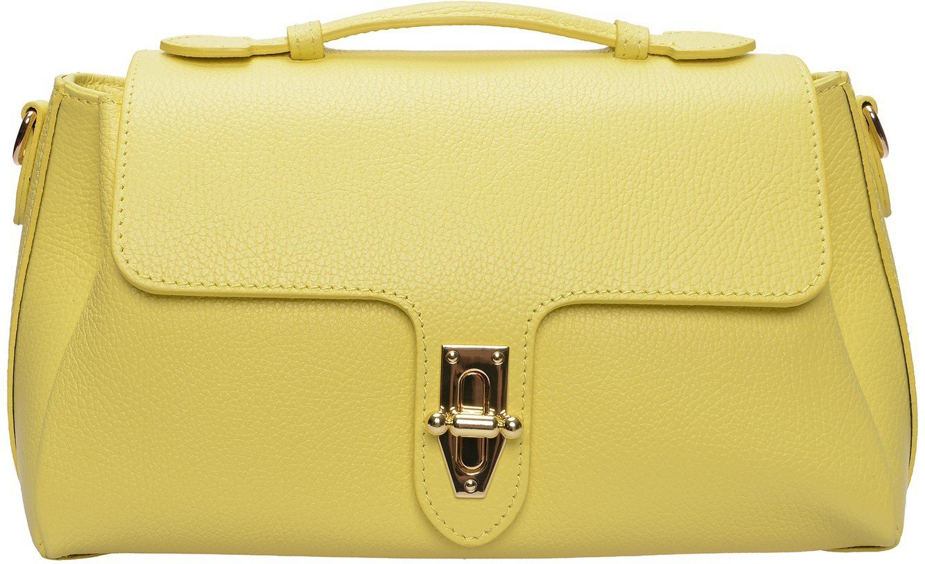 Roberta M Zweifarbig Rindsledertasche