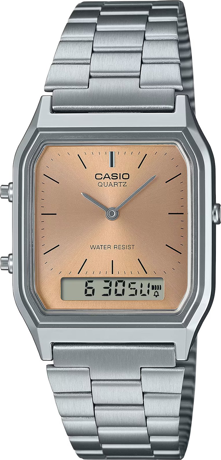 Casio Casio Kollektion Vintage Unisex Silberne Uhr AQ-230A-4AMQYES