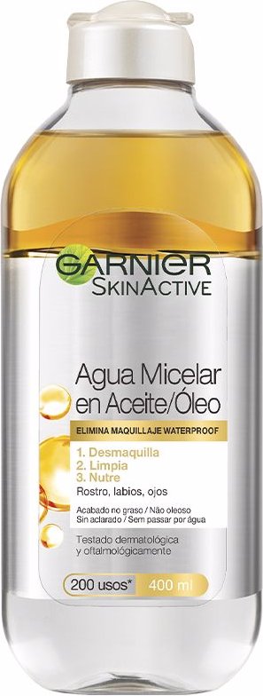 Skinactive Micellar Water Wasserfestes Öl 400 ml
