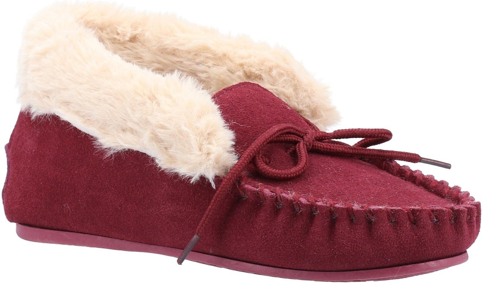 Hush Puppies Damen/Damen Philippa Hausschuhe (Burgund)
