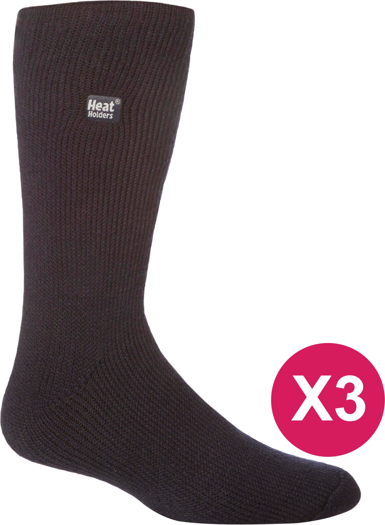 HEAT HOLDERS - 3er-Pack Multipack Herren Isolierte Thermosocken für den Winter