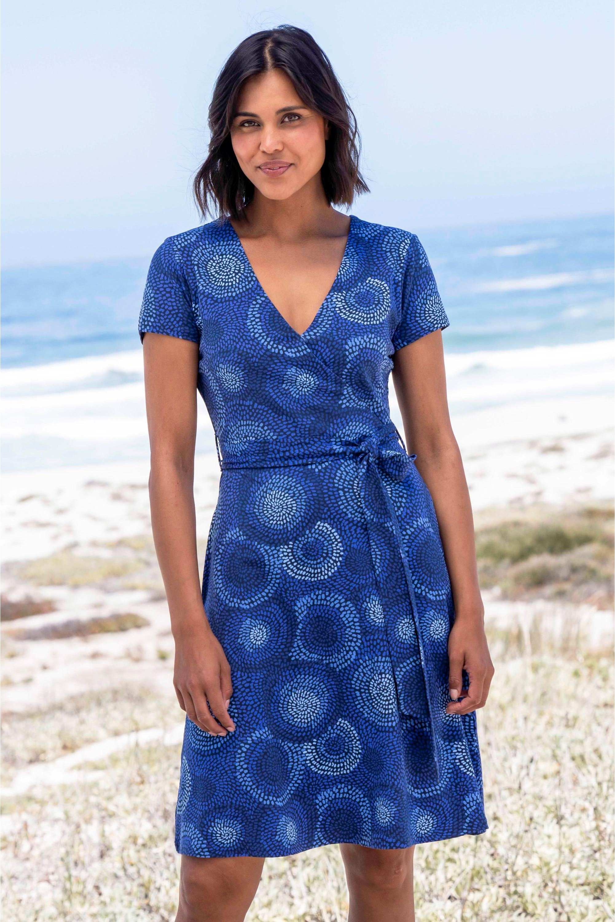 Mountain Warehouse - "Santorini" Kleid Mit UV-Schutz für Damen (Blau)