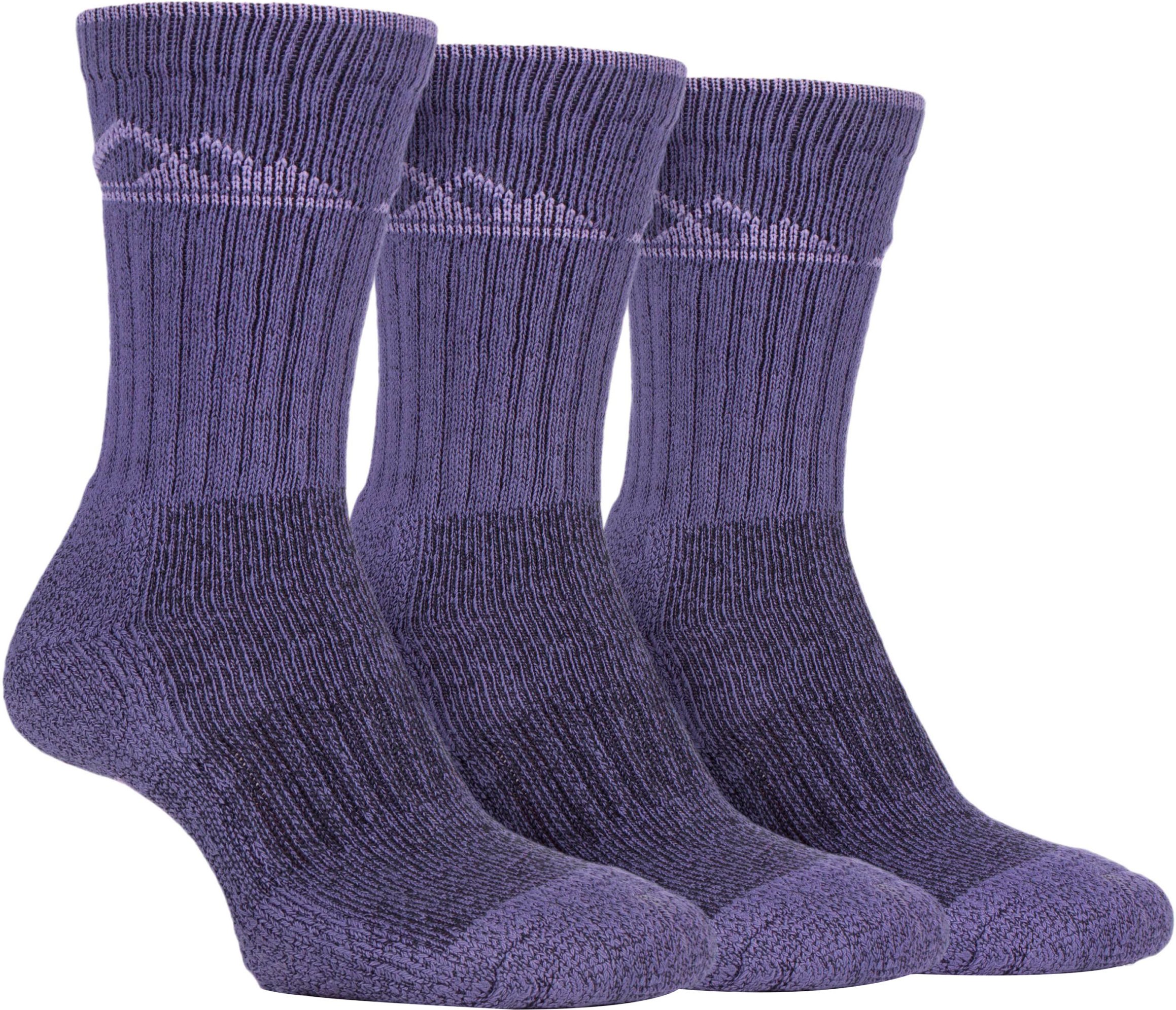 Storm Bloc 3 Paar Baumwollsocken mit schwerer Polsterung für Damen