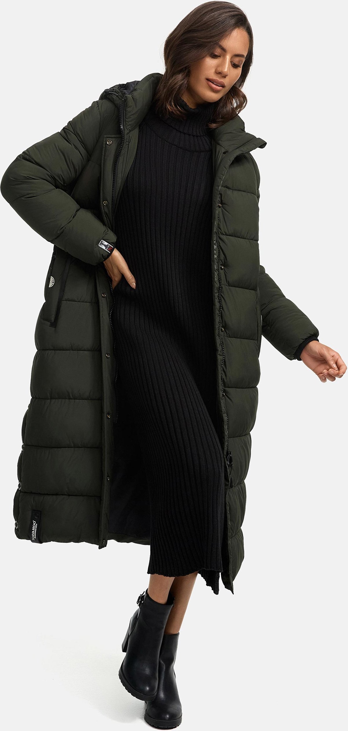 Navahoo Isalie Damen Winter Steppjacke – warm, stylisch & wasserabweisend