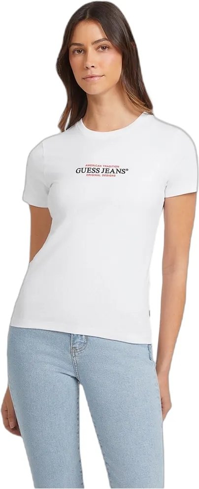 Guess Damen-T-Shirt im amerikanischen Stil
