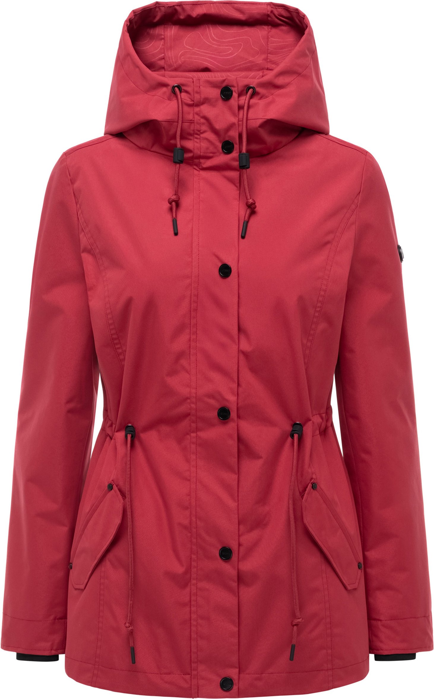 Marikoo Damen Übergangsjacke Bonbonparty mit Kapuze