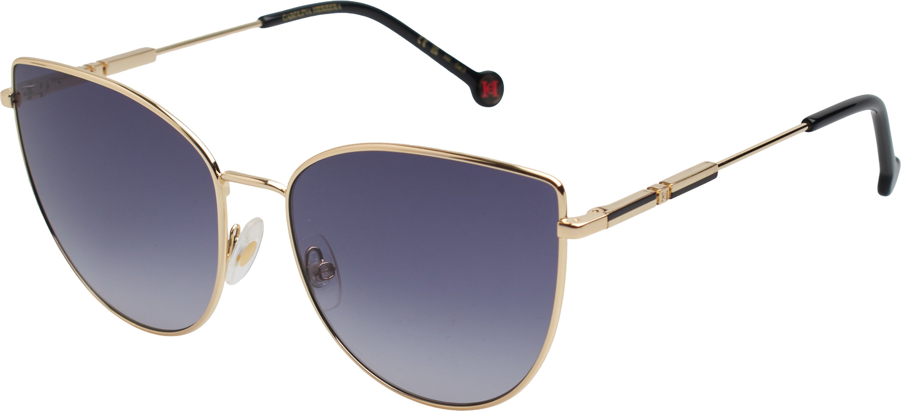 HER0138S Cat-Eye-Sonnenbrille aus Metall für Damen