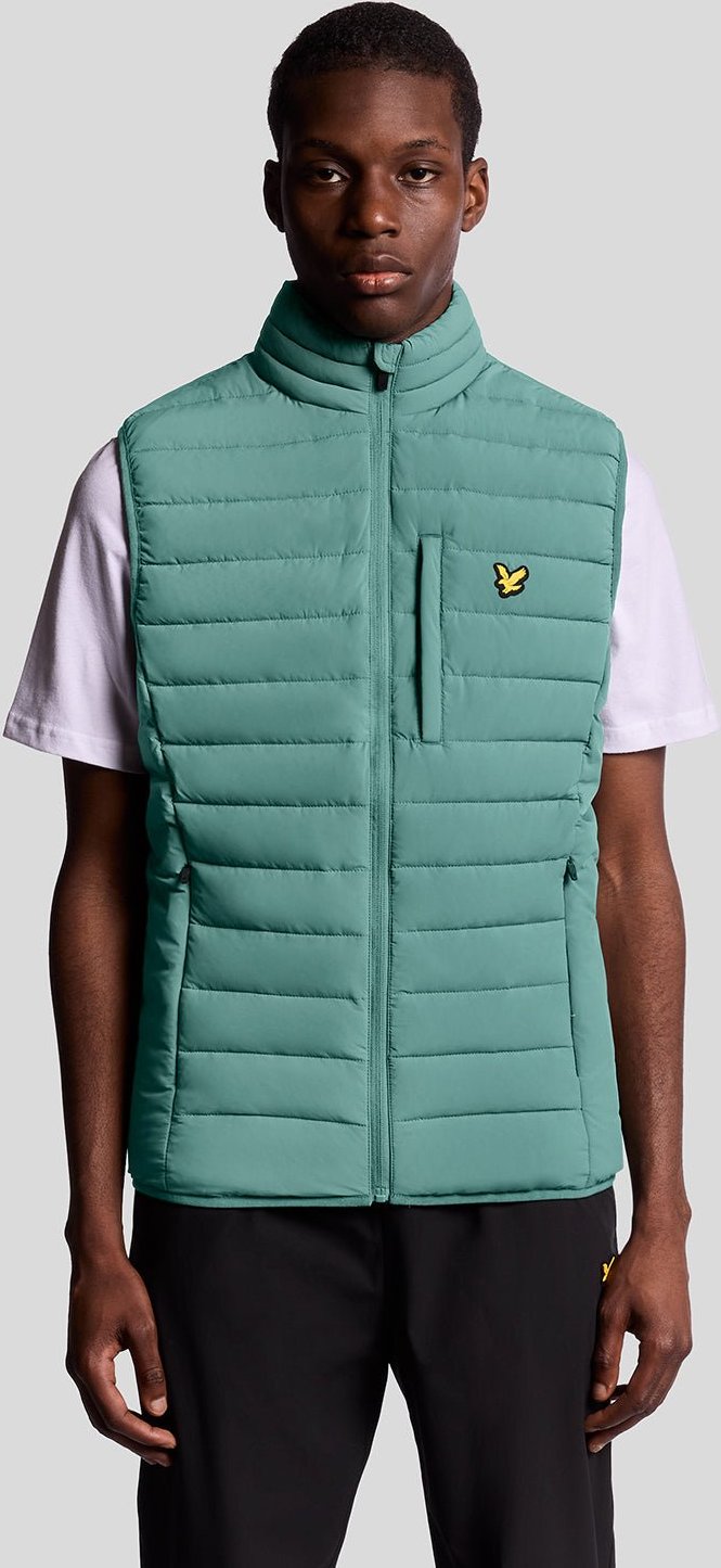 Lyle & Scott Sports Leichte Pufferweste - Grün