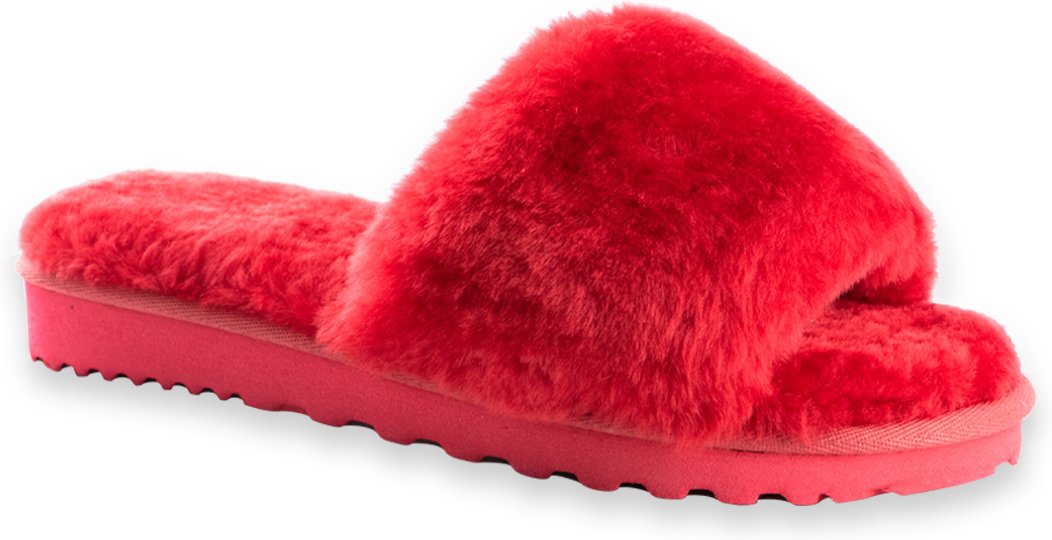 Aus Wooli Australia Frauen Schafsfell Fluff Slide