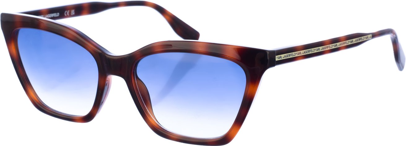 Schmetterlingsförmige Acetat-Sonnenbrille KL6061S Damen