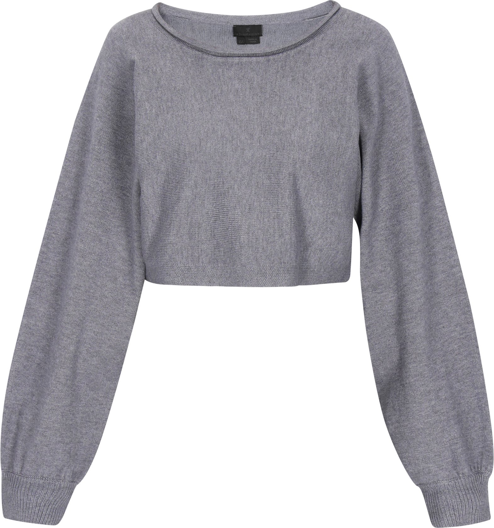 Thumbnail - Dreimaster Pullover Frauen Graumelange
