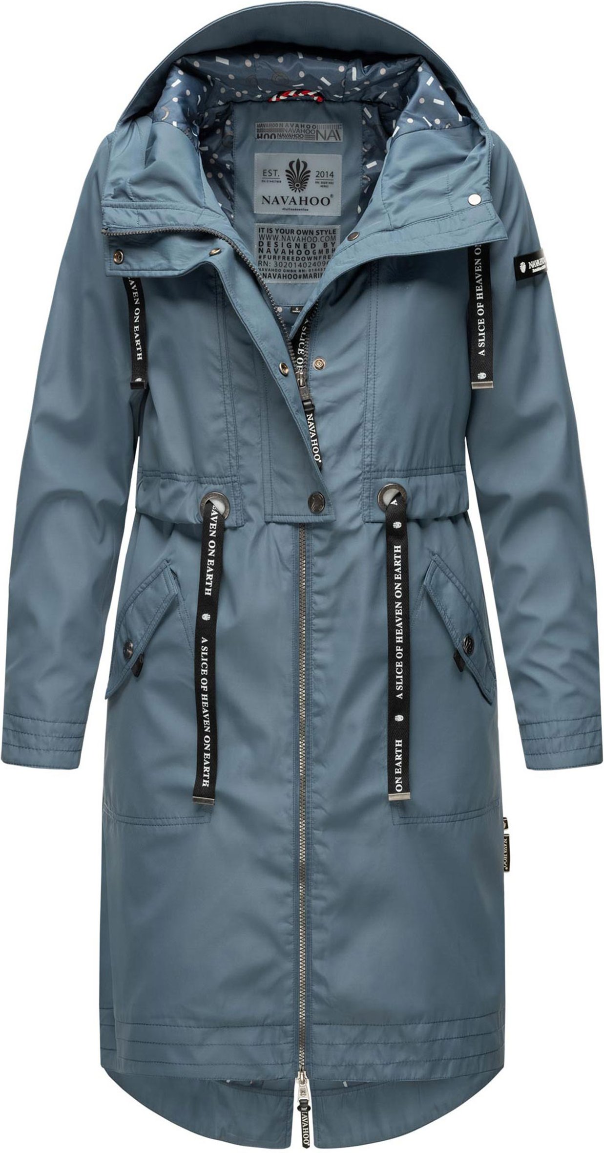 Thumbnail - Navahoo Damen Übergangsmantel Josinaa – Leicht & Modern mit Kapuze