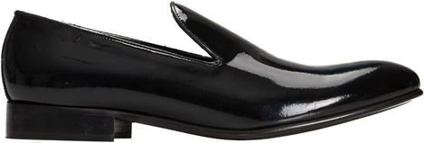 Roberto Pepe Luxus Schwarze Kalbsleder Herren Slipper