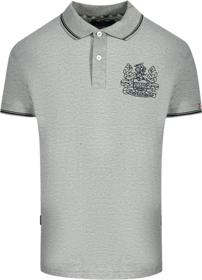 Aquascutum Aldis Polohemd mit Spitze Grau