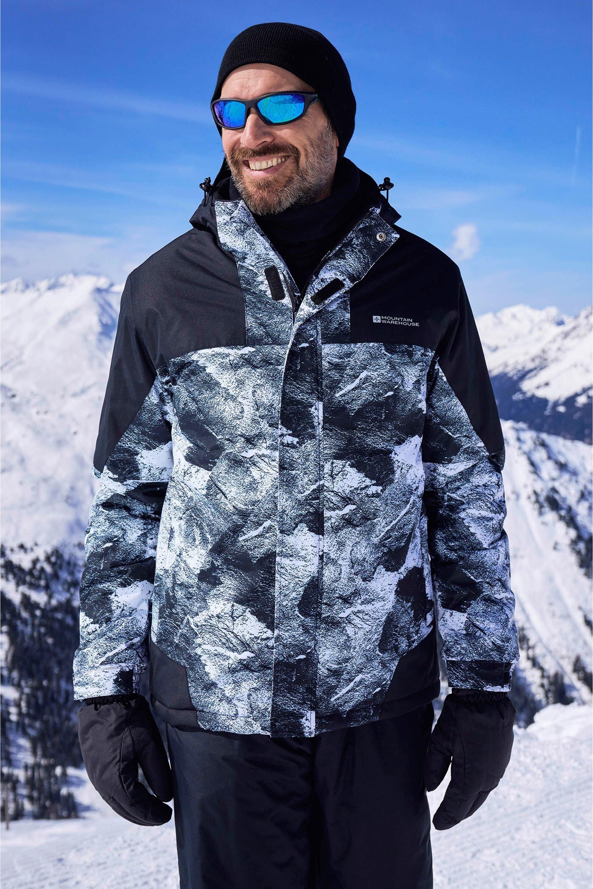Mountain Warehouse - "Shadow II" Skijacke für Herren (Weiß)
