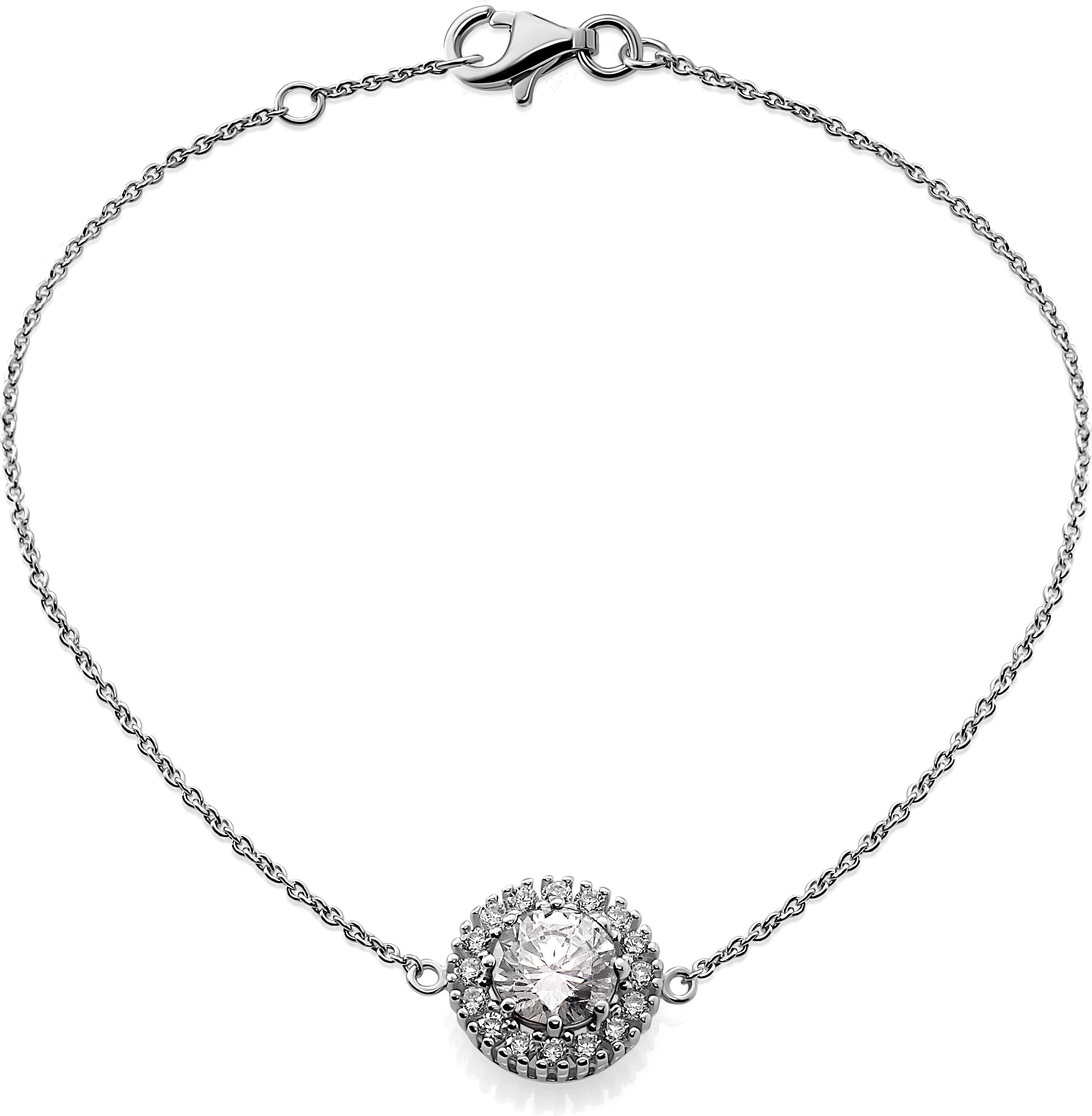 Orphelia 'Kaia' Damen-Armband aus 925er Sterlingsilber – Silber ZA-7477/WI