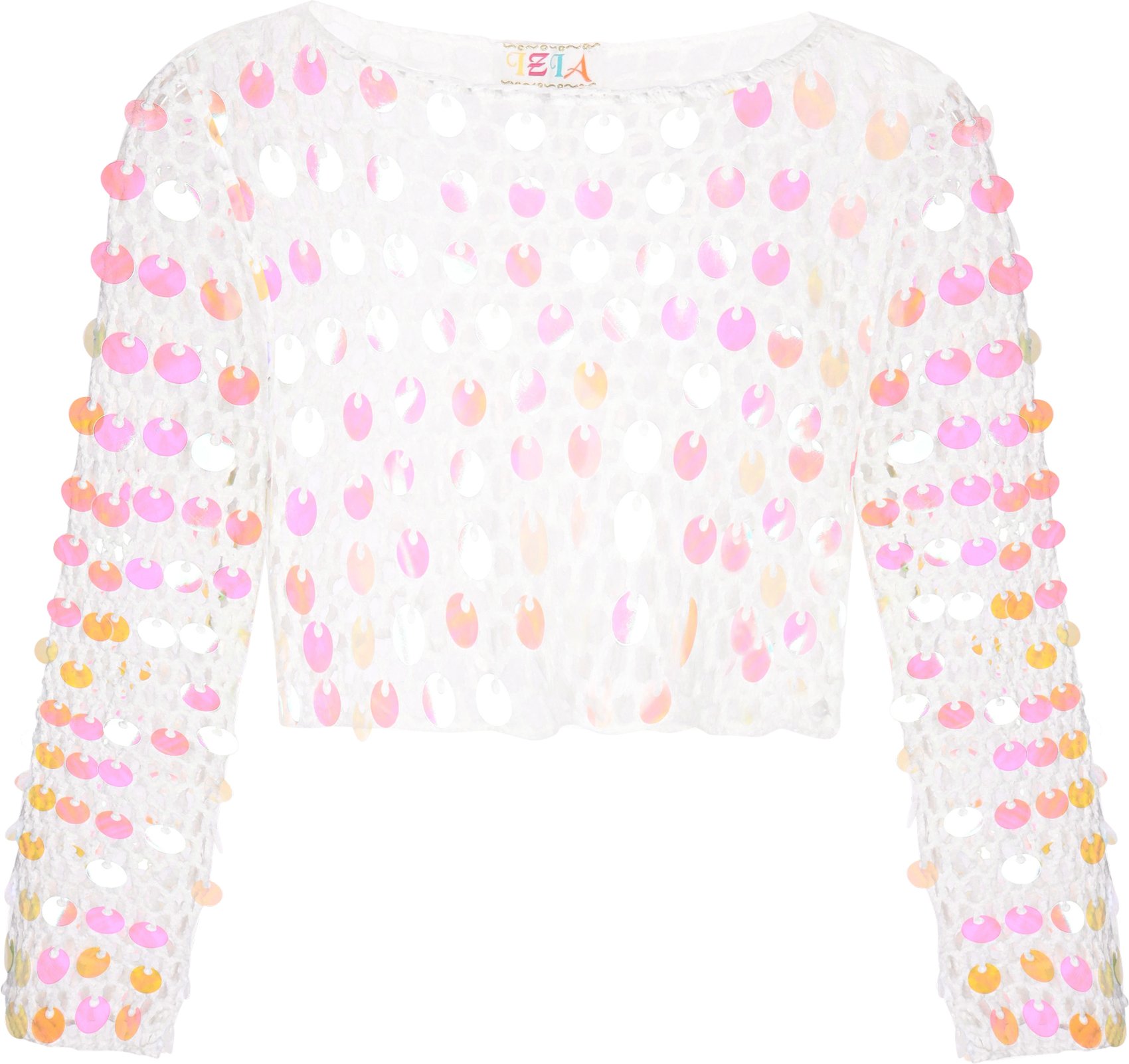 IZIA Pullover Frauen cremefarben