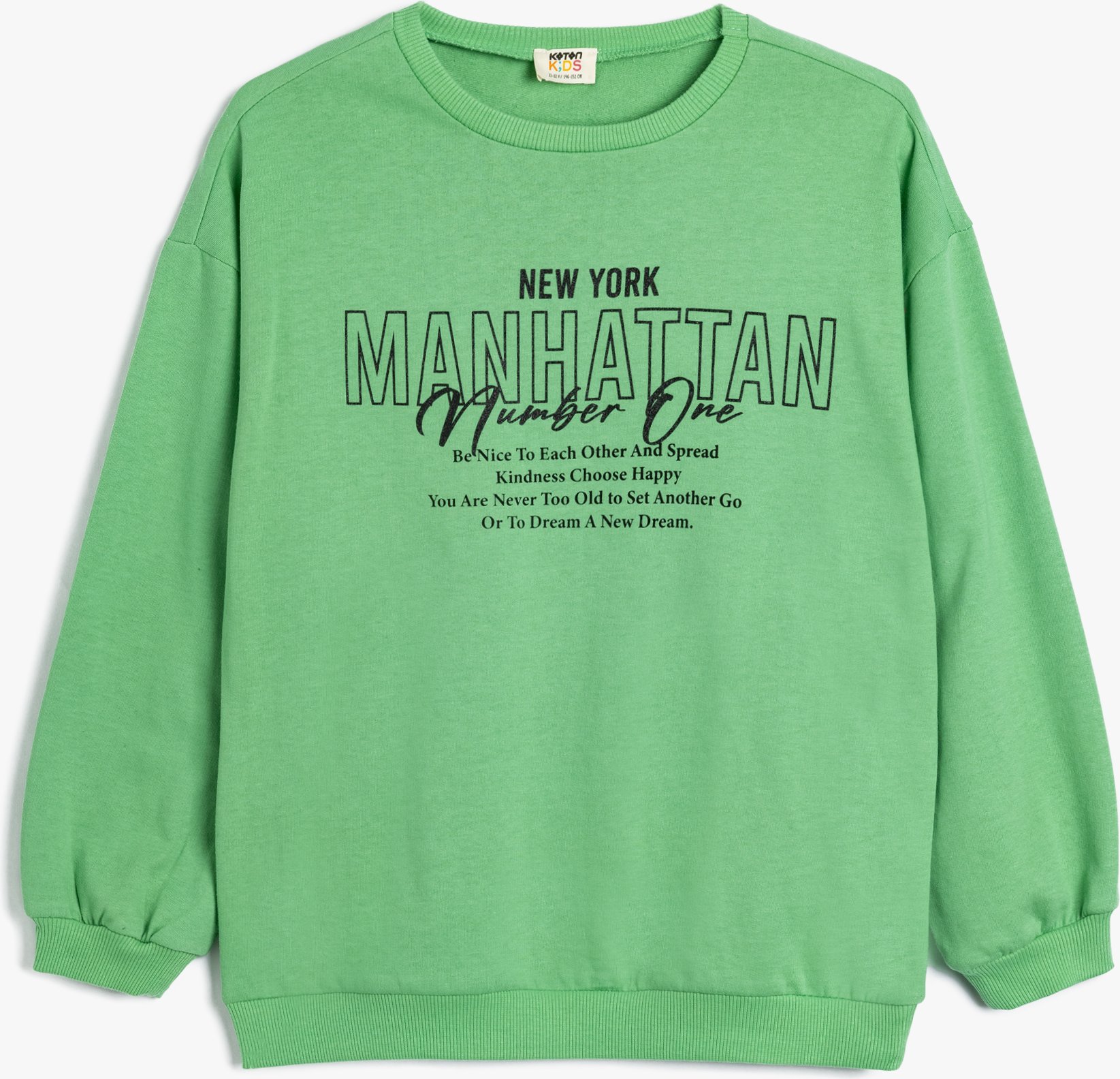 Koton Sweatshirt Standkragen Mit Aufdruck Sweatshirt