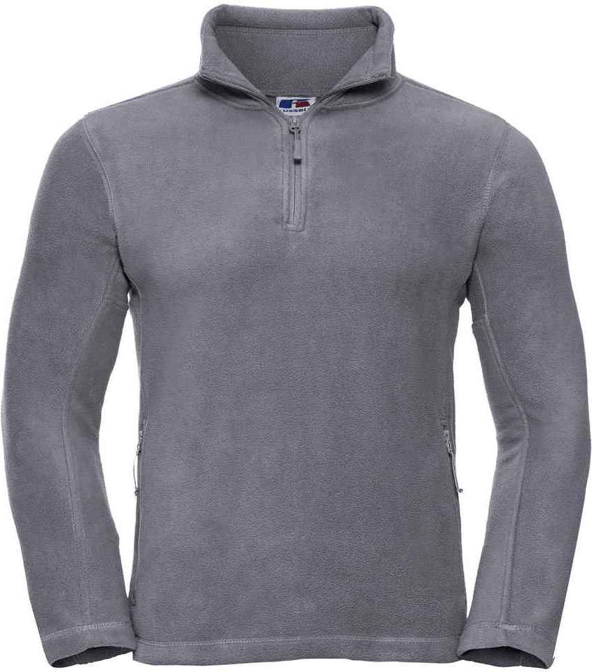 Russell - Fleece-Oberteil Reißverschluss für Herren - Für Außen (Grau)
