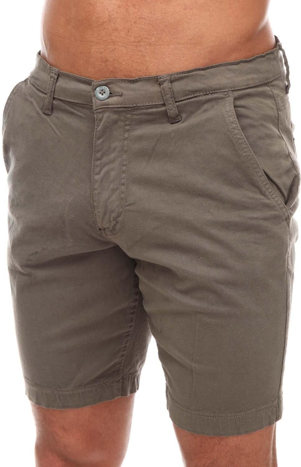 Duck and Cover - "Moreshore" Chino Kurze Hose für Herren (Oliv)