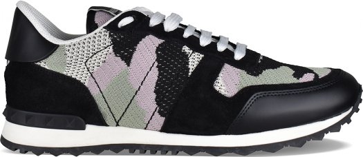 Valentino Garavani Sneakers Rockrunner Schwarz