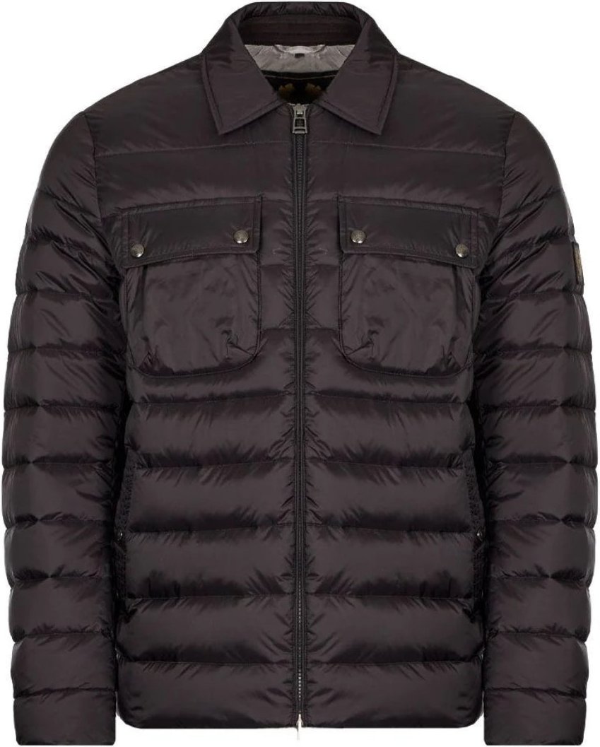 Belstaff Tour Schwarze Daunenjacke
