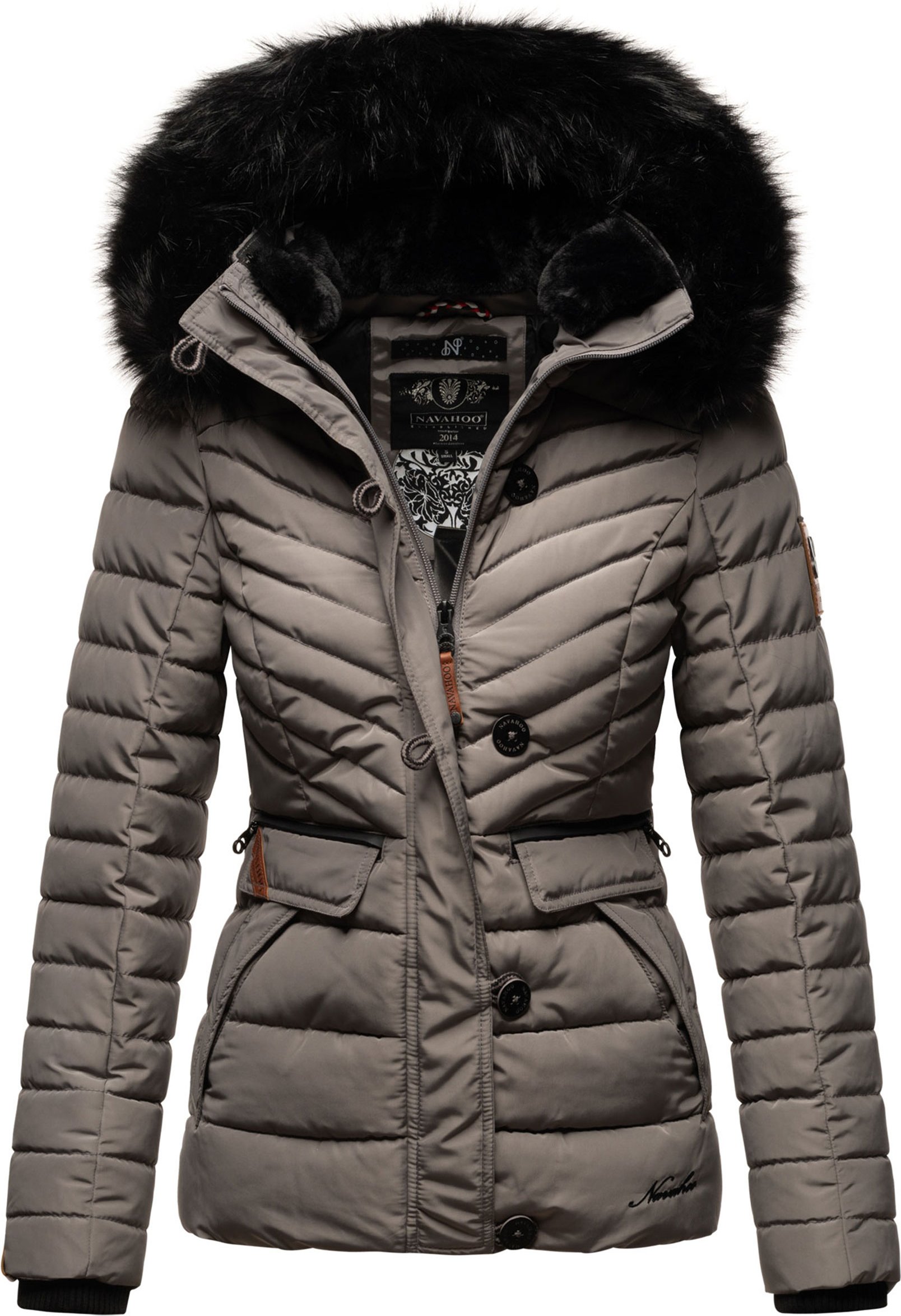 Navahoo Damen Winter Steppjacke Wisteriaa – Warm & Elegant