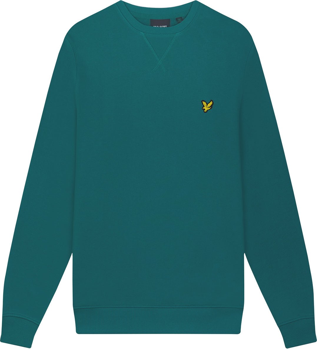 Lyle & Scott Herren-Sweatshirt mit Rundhalsausschnitt in Grün