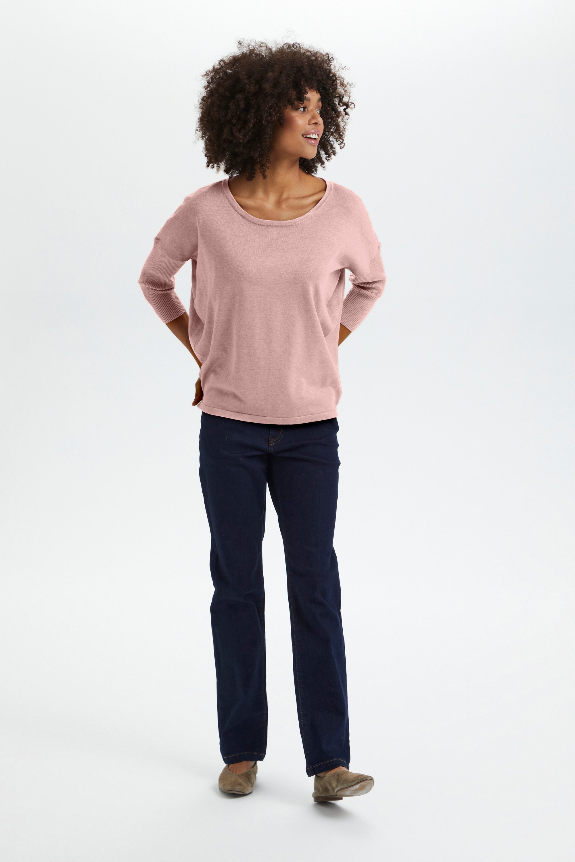 Strickpullover Casual fit rose