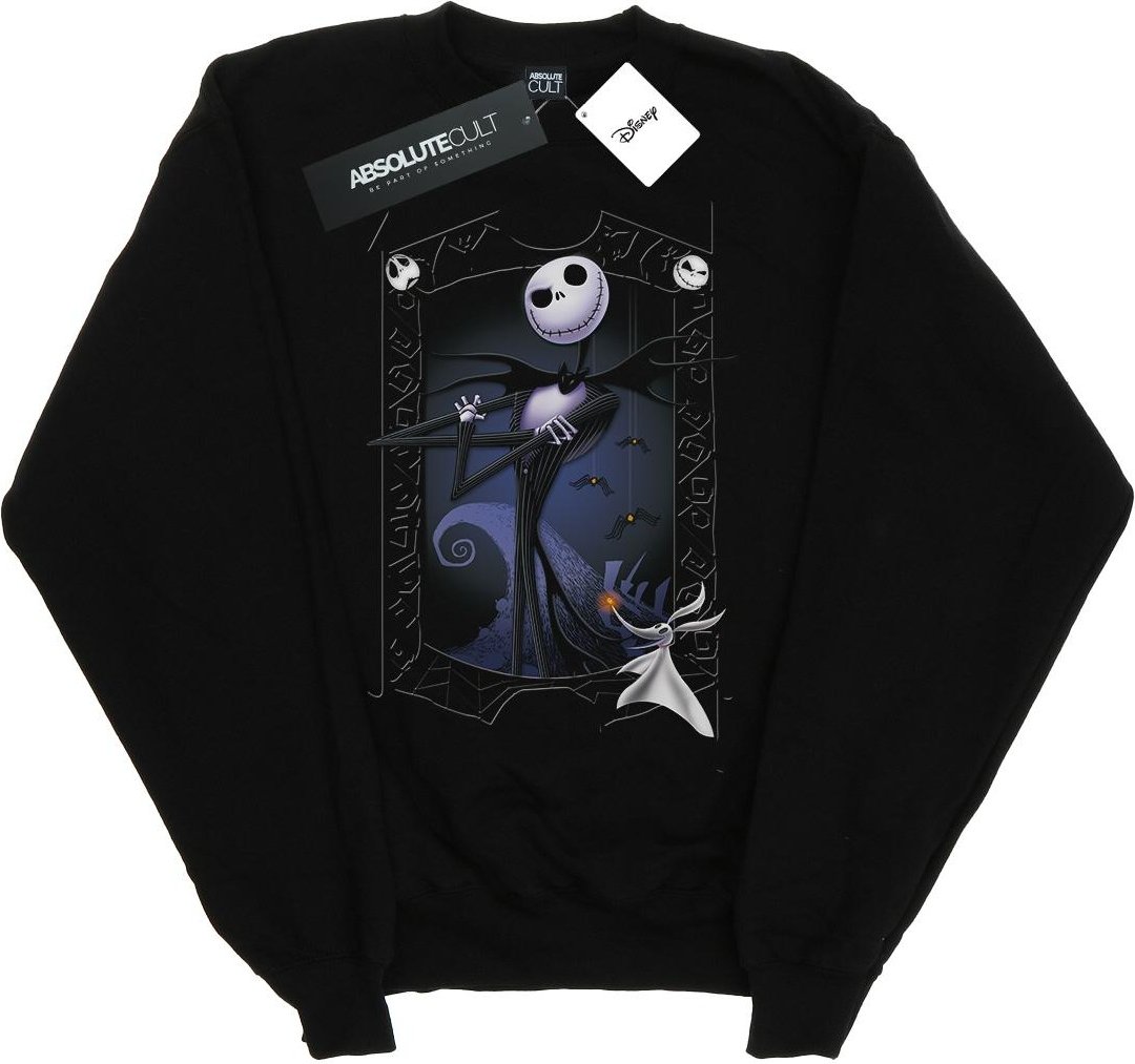 Disney - "Nightmare Before Christmas" Sweatshirt für Damen (Schwarz)